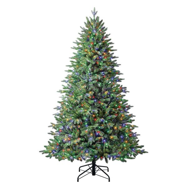 Evergreen Weihnachtsbaum Sherwood Fichte mit Lichterkette 210cm