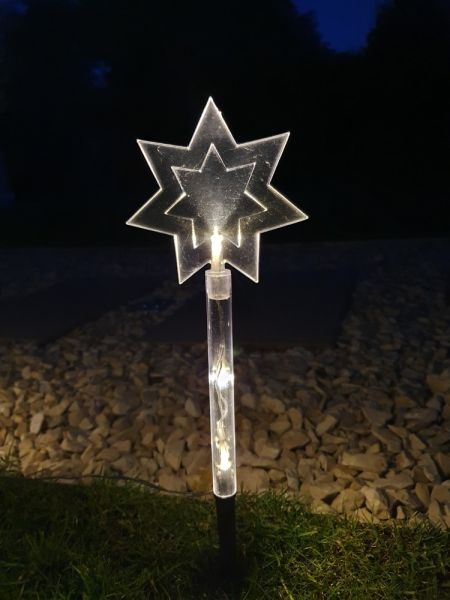 Star-Max LED-Leuchtstäbe - Stern, ca. 36,5 cm