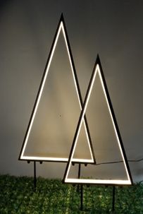 Star-Max LED Gartenstecker "Baum", ca. 20 x 2 x 36 cm