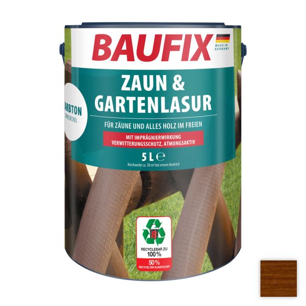 Baufix Zaun- und Gartenlasur - Kastanie