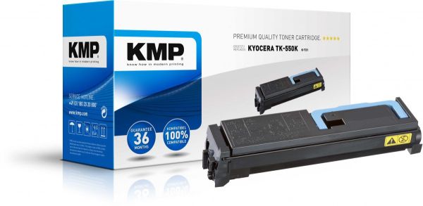 KMP K-T31 Tonerkartusche ersetzt Kyocera TK550K (1T02HM0EU0)