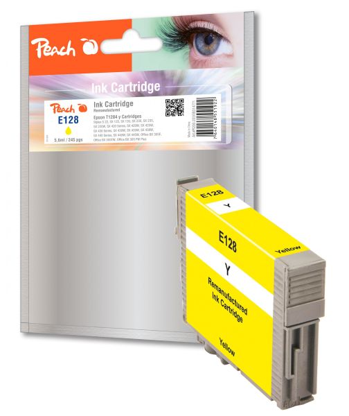 Peach Tintenpatrone gelb kompatibel zu Epson T1284