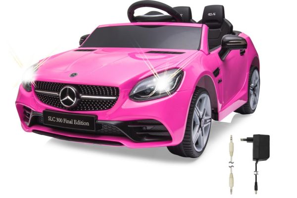 JAMARA-461803-Ride-on Mercedes-Benz SLC pink 12V