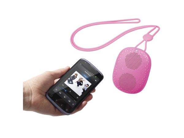 AudioSonic Lautsprecher Beat Bluetooth, pink