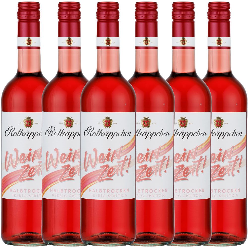 Rotkäppchen Rosè Weinzeit halbtrocken - 6er Karton Rotkäppchen Norma24 DE