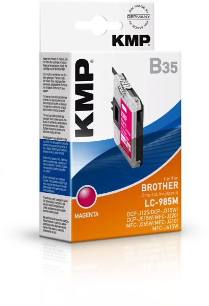 KMP B35 Tintenpatrone ersetzt Brother LC985M