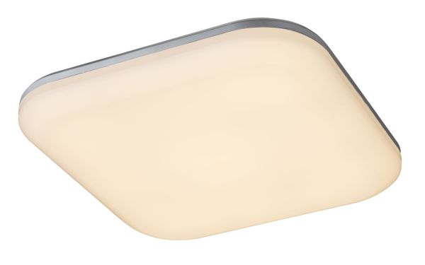 Globo Lighting - DORI - Außenleuchte Kunststoff silber, LED