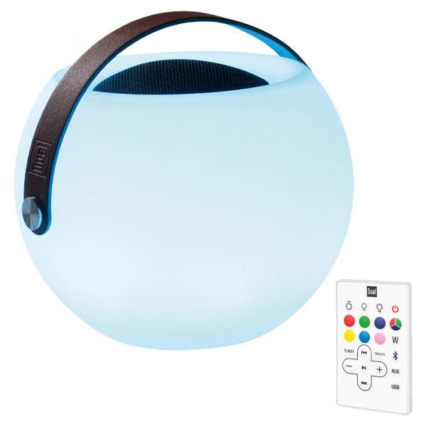 Dual Portabler Lautsprecher mit Lichteffekt