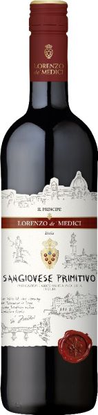 Lorenzo de'Medici Sangiovese-Primitivo IGP Puglia