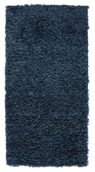 Teppich Elodie, 70cm x 140cm, Farbe Dunkelblau, rechteckig, Florhöhe 37mm