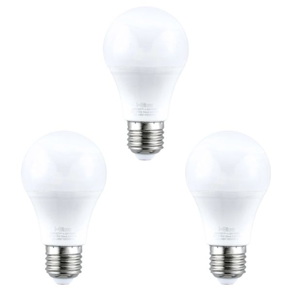 I-Glow LED-Leuchtmittel - Birne E27 3er Set