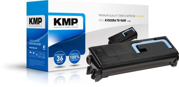 KMP K-T40 Tonerkartusche ersetzt Kyocera TK560K (1T02HN0EU0)