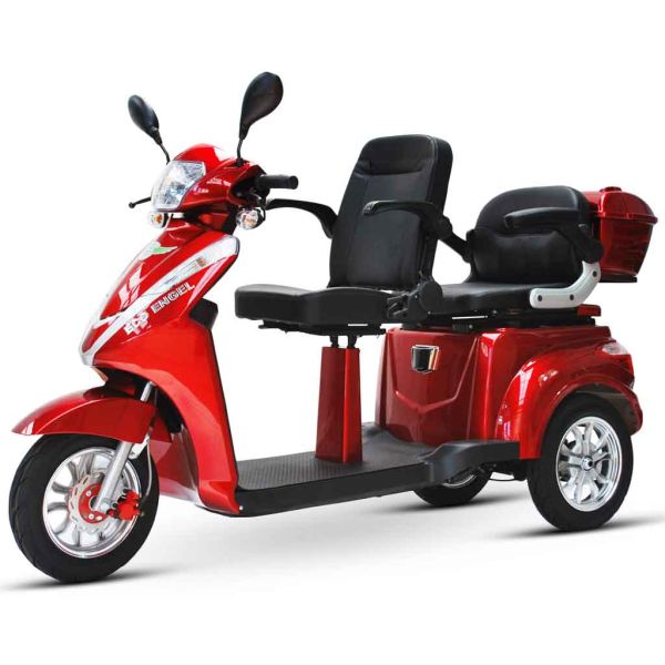 ECO ENGEL 503 Rot, 25 km/ h 1000 Watt/ 20 Ah Elektromobil Zweisitzer