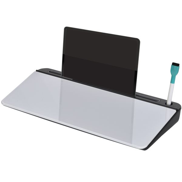 Desktop-Memoboard Tisch-Organizer Whiteboard Memoboard für Schreibtisch mit Tablettenständer Schreib