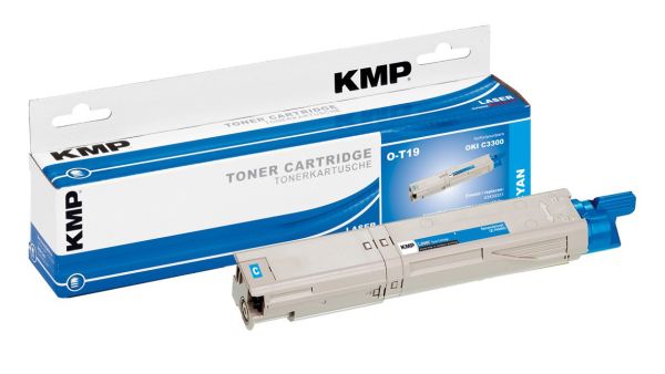 KMP O-T19 Tonerkartusche ersetzt OKI 43459331