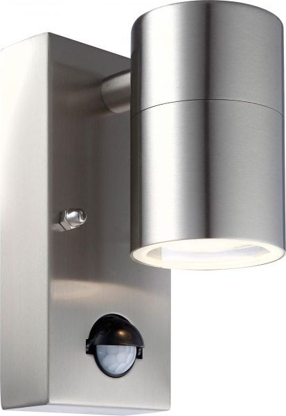 Globo Lighting - STYLE - Außenleuchte Edelstahl, 1x GU10 LED