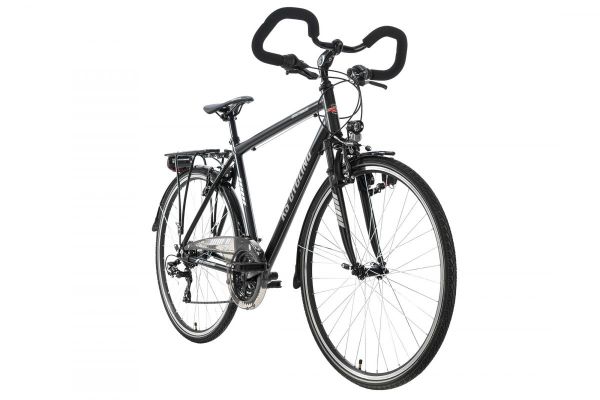 KS Cycling Trekkingrad Herren 28'' Canterbury schwarz matt Alu-Rahmen Multipositionslenker RH 58 cm