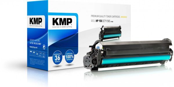 KMP H-T20 Tonerkartusche ersetzt HP 15X (C7115X)