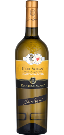 Duca di Saragnano Chardonnay Inzolia Terre Siciliane IGT 2015 - 6er Karton