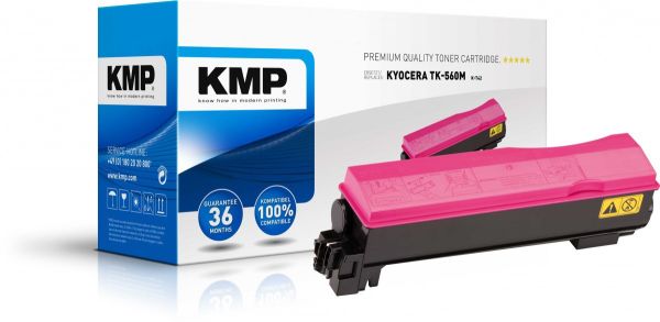 KMP K-T42 Tonerkartusche ersetzt Kyocera TK560M (1T02HNBEU0)
