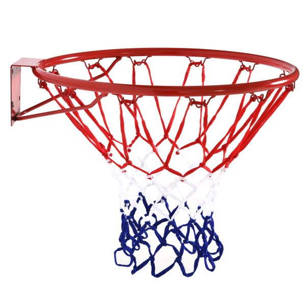 HOMCOM Basketballkorb mit Netz Basketballnetz ø46