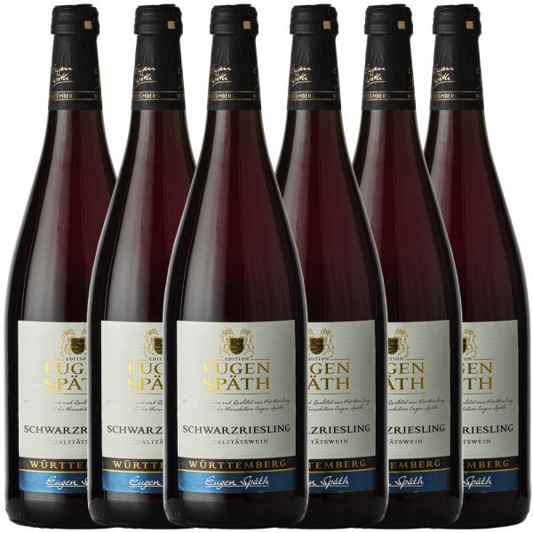 Eugen Späth Schwarzriesling Qualitätswein 2020, lieblich - 6er Karton