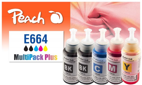 Peach Spar Pack Plus Tintenpatronen, ersetzt Epson No. 664