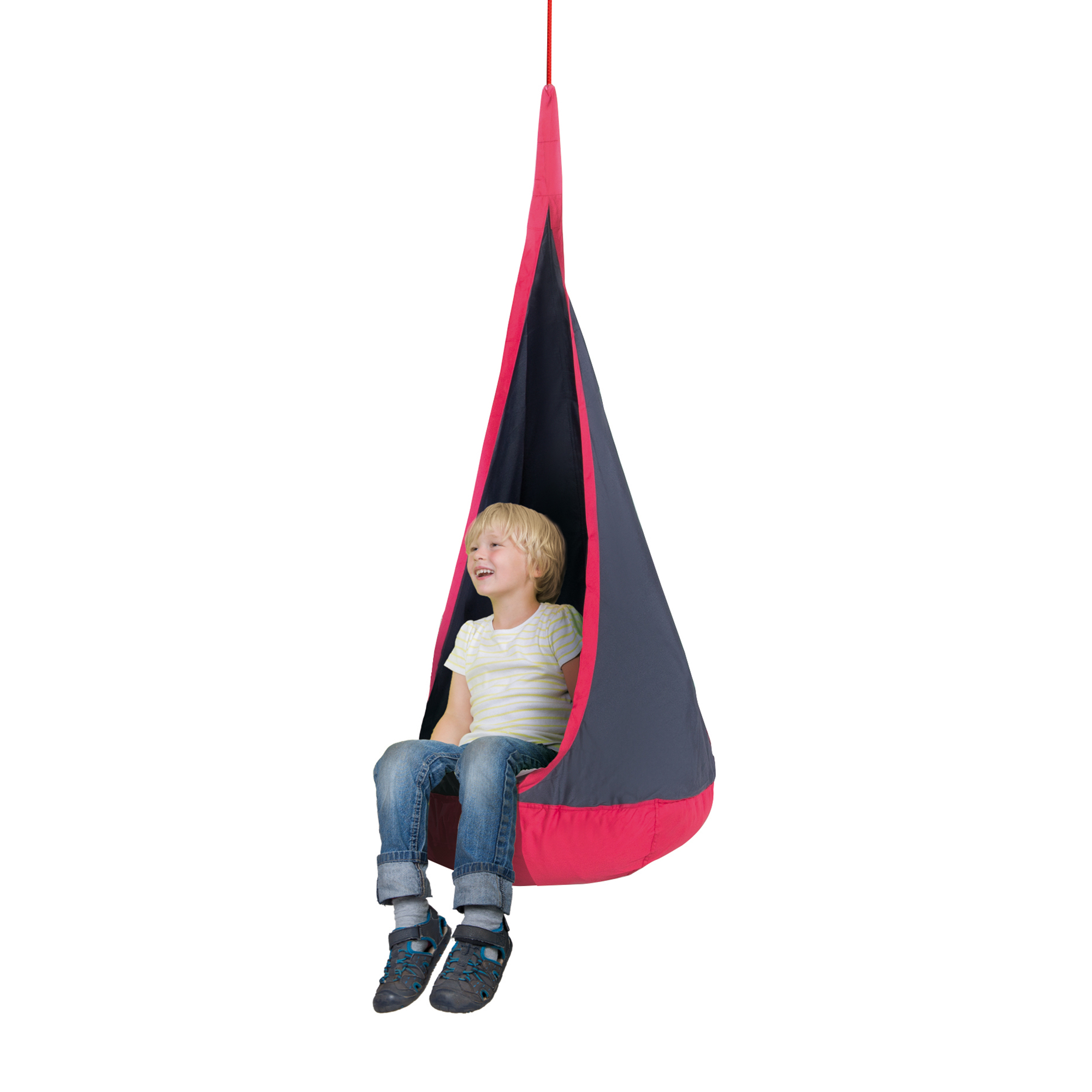 roba Hängesack 'rot blau', Kinder Hängesitz/Hängesessel/Sitzsack fürs  Kinderzimmer oder draußen | Norma24