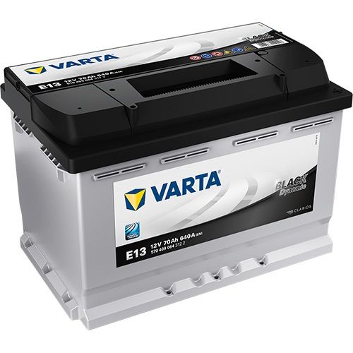 VARTA Black Dynamic 5704090643122 Autobatterien, E13 12 V, 70 Ah, 640 A