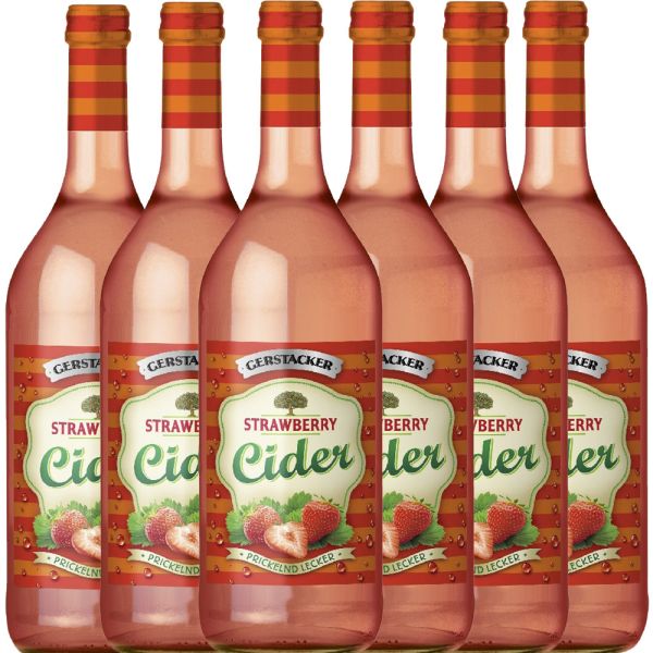 Gerstacker Cider Strawberry - 6er Set