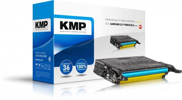 KMP SA-T79 Tonerkartusche ersetzt Samsung Y5082S (CLTY5082SELS)