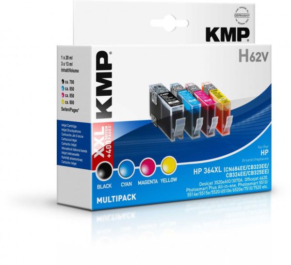 KMP H62V Tintenpatrone Multipack