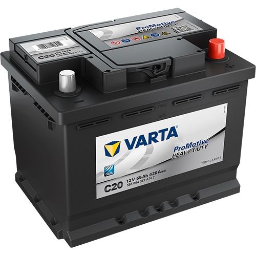 VARTA Promotive HD Batterien 555064042A742, C20 12 V, 55 Ah, 420 A
