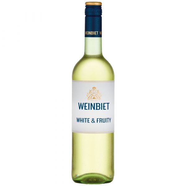 WEINBIET White & Fruity Weißweincuvée trocken, 2020 0,75 l