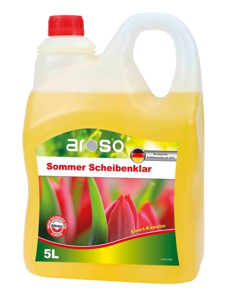 SONAX 02605000 Scheibenwischwasser Sommer, Inhalt: 5l, Kanister 260500