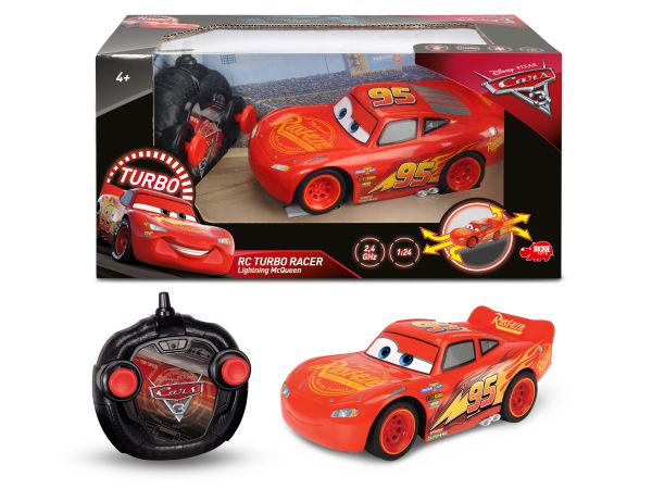 Dickie Spielzeug - RC Cars 3 Turbo Racer Lightning McQueen