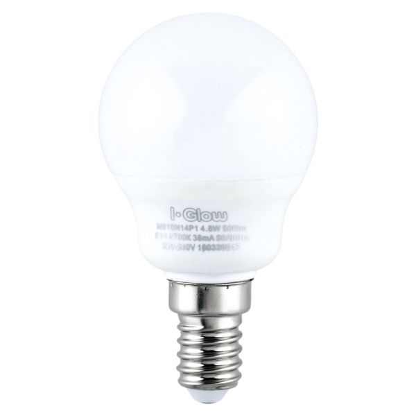 I-Glow LED-Leuchtmittel - Mini-Globe E 14