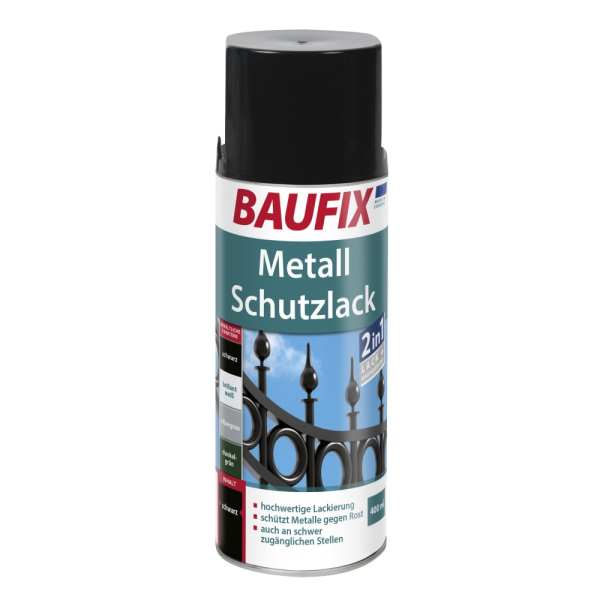 Baufix Metallschutzlack - Schwarz