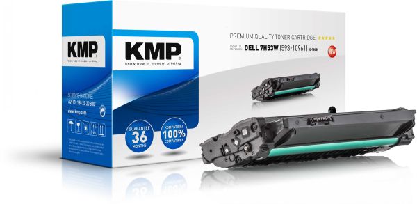 KMP D-T80B Tonerkartusche ersetzt Dell 7H53W (593-10961)
