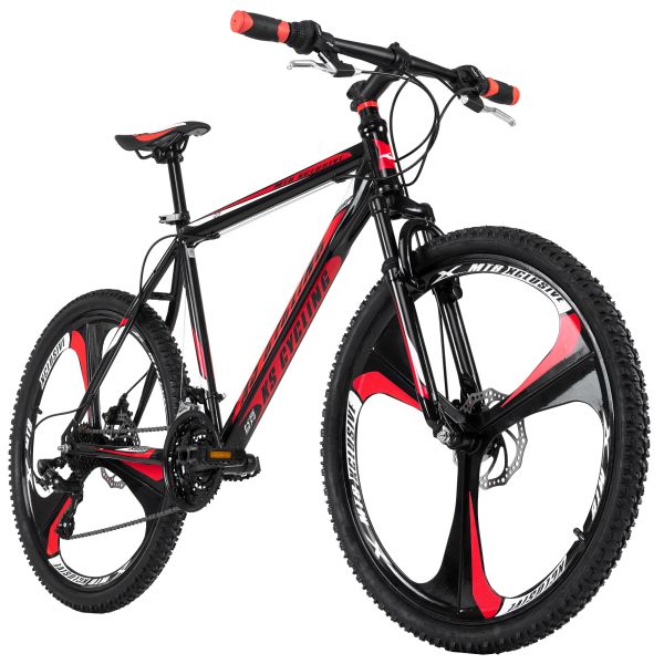 KS Cycling Mountainbike Hardtail 26'' Sharp schwarz-rot RH 46 cm