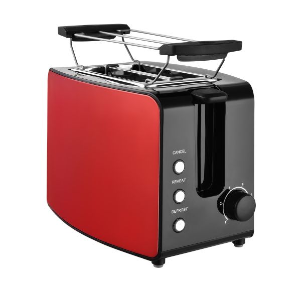 KALORIK 2-Scheiben Toaster TKG TO 1220 RD Metallic-Rot