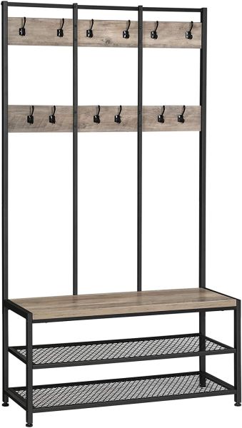 Vasagle Large Coat Stand with Bench