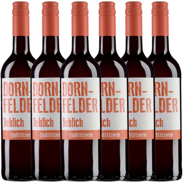 Andreas Oster Dornfelder Rhh./ Pfalz Qualitätswein lieblich 0,75l - 6er Karton