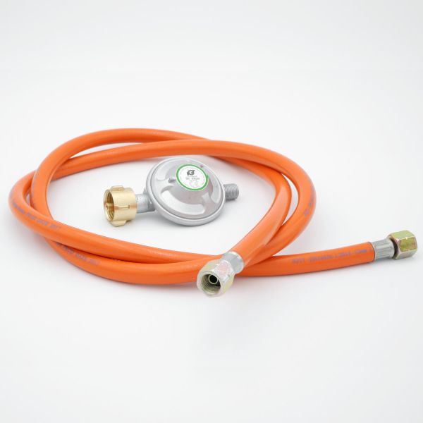 Paella World Gasdruckminderer mit Gasschlauch 50 mbar (Set)