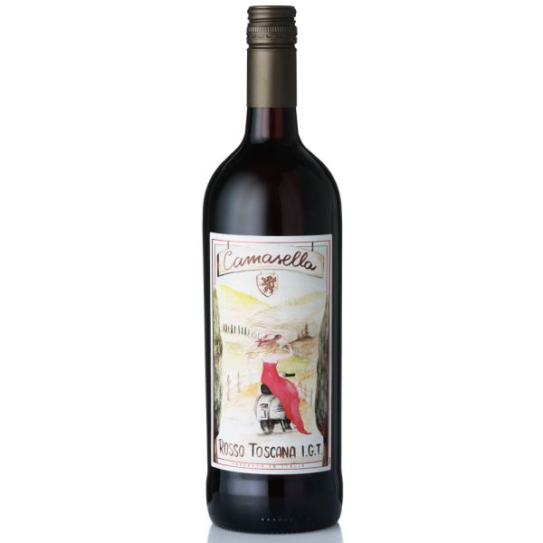 Camasella Rosso Toscana IGT trocken 0,75l + 33 % Gratis