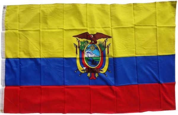 Flagge Ecuador 90 x 150 cm