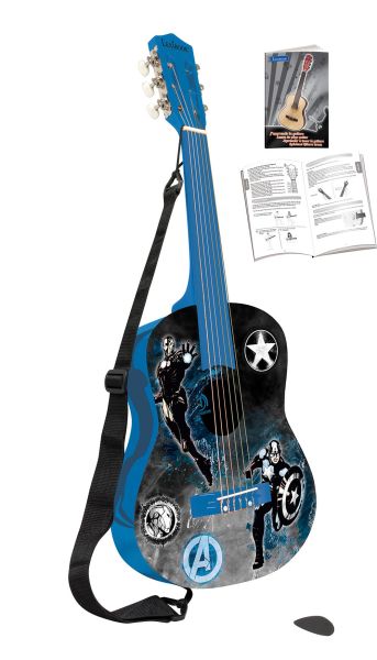 Lexibook® Akustikgitarre Avengers - ca. 78 cm