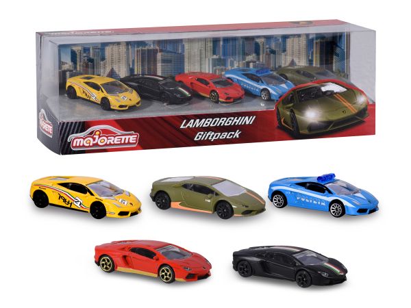 Majorette - Lamborghini 5 pcs Giftpack