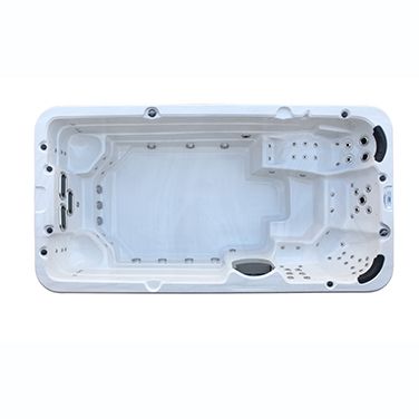 PureHaven Swim Spa 445x230x131 cm für bis zu 8 Personen UV-Wasseraufbereitung Doppelfilter-System ve