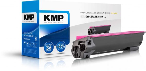 KMP K-T28 Tonerkartusche ersetzt Kyocera TK540M (1T02HLBEU0)